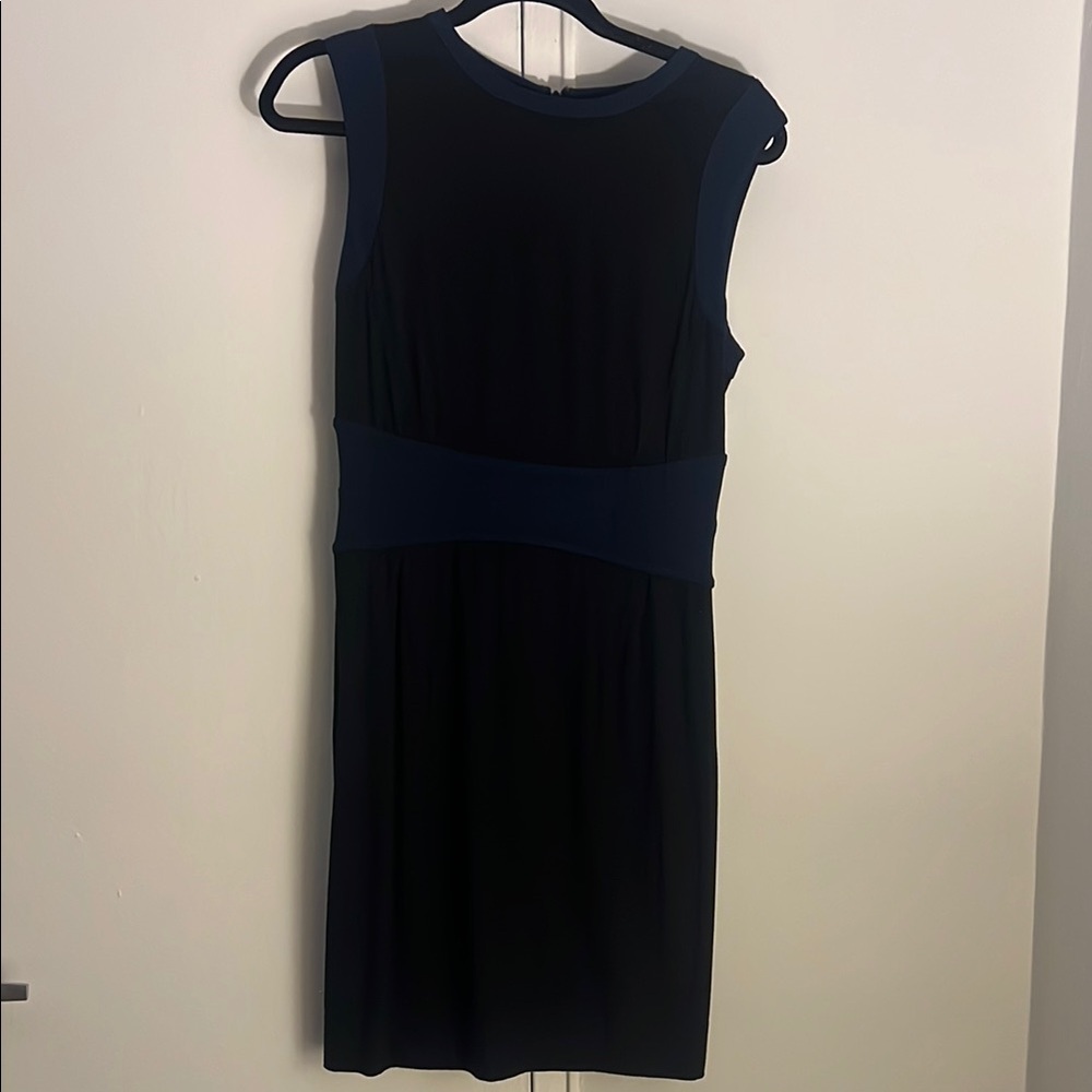 Diane von Furstenberg Black and Navy Dress
